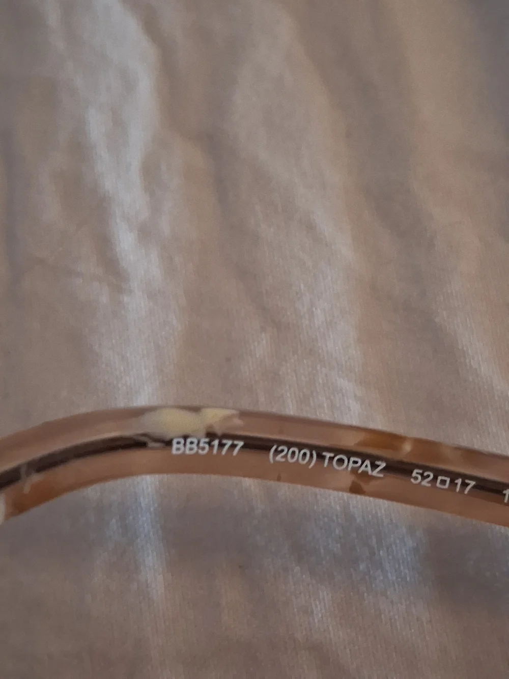Bebe Semi-Rimless Bejewled EyeGlasses